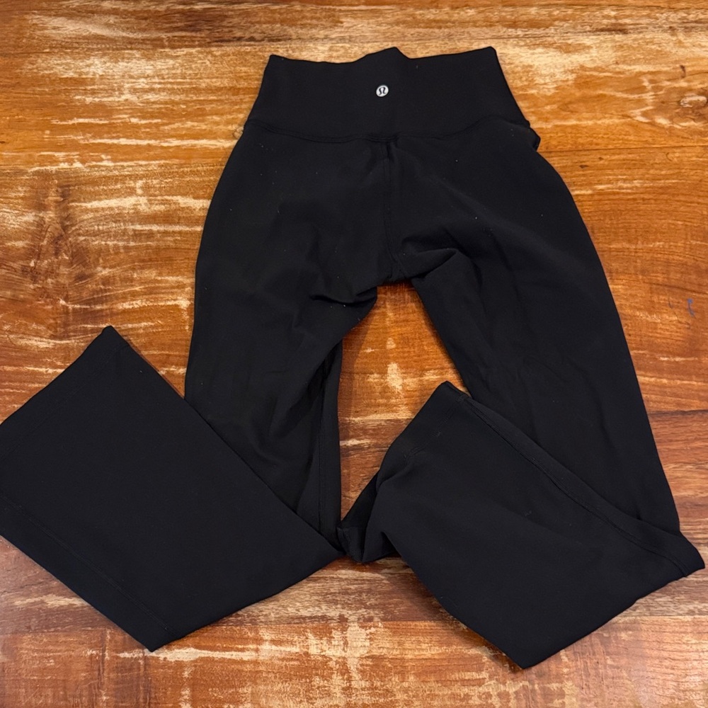 lululemon athletica Midnight Black Flare Pants